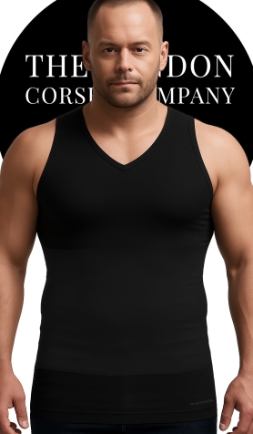Men's V Neck Slimming Shaper Vest