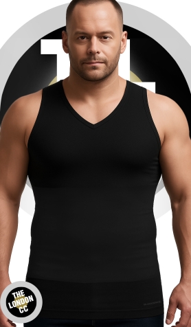 Men's V Neck Slimming Shaper Vest