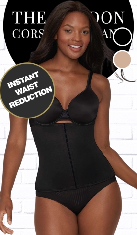 Miraclesuit Inches Off Waist Cincher - Black