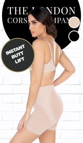 Miraclesuit Sheer Bum Boost Shorts - Beige