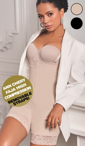Strapless Faja Body Shaper - Beige
