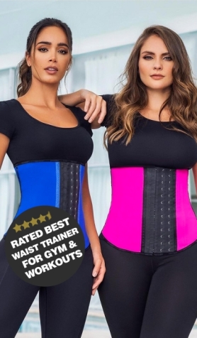 Ann Chery Workout Waist Trainer - Blue 2XL