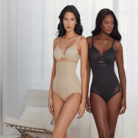 High Waist Sheer Tummy Control Thong 
